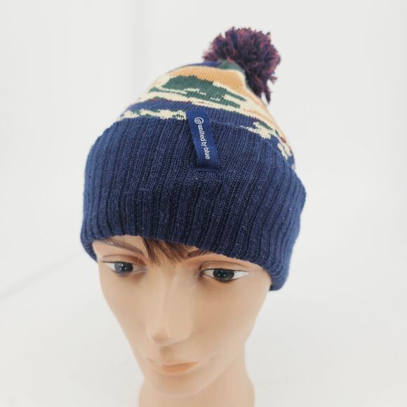 United by Blue quality
Recycled Novelty Pom Beanie OS Navy Blue - Picture 2 of 8